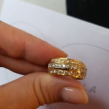 anello oro giallo diamanti usato  Santa Croce Sull Arno