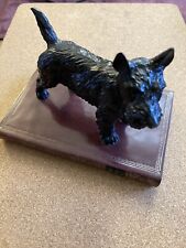 Scottish terrier paperweight for sale  STOKE-ON-TRENT