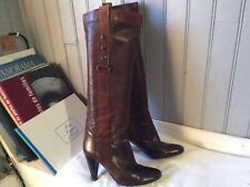 Bottes vintage cuir d'occasion  Paris XIII