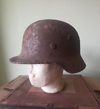 Riginaler deutscher stahlhelm gebraucht kaufen  Südharz