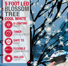 6ft blossom led cherry tree for sale  MANCHESTER