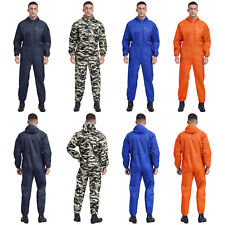 Mono para hombre Rutina Coverall Cosplay Capucha Mecánico Ropa de trabajo segunda mano  Embacar hacia Argentina