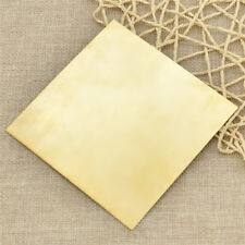1pc Brass Metal Yellow Copper Thin Sheet Metal Craft 10cm*10cm*0.5mm Hot Sale for sale  Shipping to Ireland