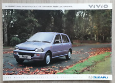 Subaru vivio brochure for sale  BOURNE