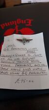 Ww2 parachute wings for sale  BANWELL