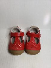 Stride Rite Girls Red Maryjane Soft Motion Memory Foam Shoes 5M Good Condition  for sale  Shipping to South Africa