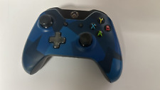 Controle sem fio Microsoft Xbox One azul preto - Midnight Forces II não testado comprar usado  Enviando para Brazil