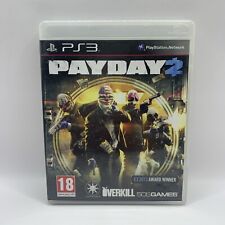 Payday 2 PS3 2013 First-Person Shooter 505 Games R18+ VGC Free Postage for sale  Shipping to South Africa