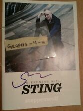 Sting signed police for sale  Chicago