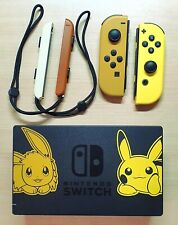RARO Nintendo Let’s Go Pikachu, Eevee! edição Joycons + alças de pulso + doca comprar usado  Enviando para Brazil
