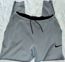 Pantalones de entrenamiento Nike Pro Dri Fit para gimnasio cónicos BV5515-073 grises para hombre XL calce ajustado segunda mano  Embacar hacia Argentina