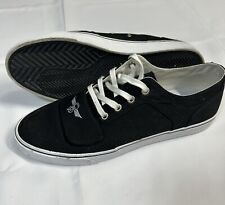 Creative Recreation Cesario Lo XVI Black Canvas Sneakers 11.5 for sale  Shipping to South Africa