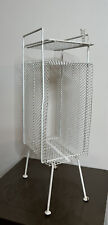 Used, Mid Century Modern White Magazine Rack/Telephone Table for sale  Shipping to South Africa