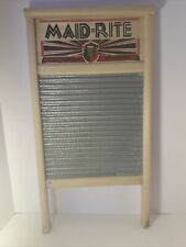  Maid Rite Washboard Columbus Washboard Co. EE. UU. suministros para el hogar para lavandería segunda mano  Embacar hacia Argentina