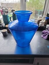 Large blue glass for sale  SWANSEA