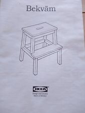 Usado, Ikea bekvam Taburete escalón de madera. Madera Maciza. nuevo En Caja. segunda mano  Embacar hacia Spain