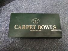 Mini carpet bowls for sale  THETFORD