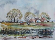 Original watercolor rowland for sale  NEWENT