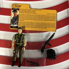 GI Joe Lt. Falcon V2 Night Force Complete 1988 W/ File Card. for sale  Shipping to South Africa