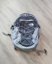 North Face Borealis  Backpack Gray/Dark Gray Laptop School Water Bottle Zipper for sale  Shipping to South Africa