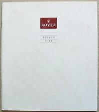 Rover cars sales for sale  LEICESTER