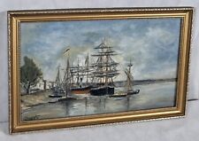 Signed painting sea d'occasion  Expédié en Belgium