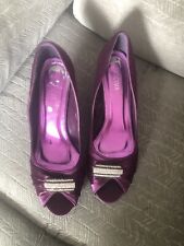 Purple wedding shoes for sale  TORQUAY