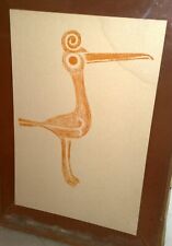 Uccello stilizzato pannello usato  Imperia