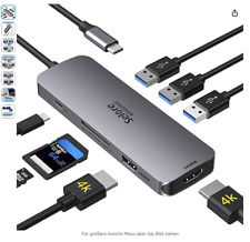 USB C Docking Station, Dual 4K HDMI USB C Hub, USB C Adapter MacBook Pro/Air comprar usado  Enviando para Brazil