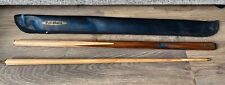 Pot Black 2 Piece Snooker Cue- Pool- Classic Design- With Soft Case for sale  Shipping to South Africa