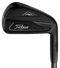 Titleist Golf Club 718 AP2 Black 4-PW, AW Iron Set Stiff Steel Value for sale  Shipping to South Africa