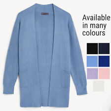 Ladies M&S Knitted Soft Touch Longline Cardigan Sizes 6 - 24 for sale  Shipping to South Africa