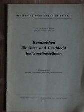 Vogelberingung alterskennzeich gebraucht kaufen  Schmalkalden