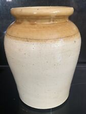 Vintage Stoneware Earthenware Glazed Brown Storage Jar Vase Pot for sale  GLASTONBURY