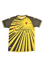 Usado, Kit de camisa de futebol Kelme Watford 2020/21 Home Sportsbet.io tamanho P comprar usado  Enviando para Brazil