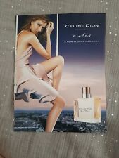 Publicité papier Parfum. Perfume Ad Céline Dion Note de 2004 ANG comprar usado  Enviando para Brazil