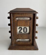 Antique oak perpetual for sale  Shipping to Ireland
