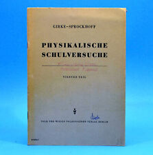 Ddr physikalische schulversuch gebraucht kaufen  Bitterfeld