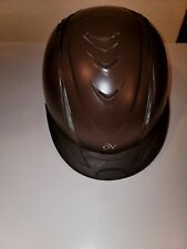 Casco de equitación Ovation Deluxe Schooler, marrón ecuestre mediano/grande segunda mano  Embacar hacia Argentina