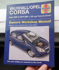 Haynes vauxhall opel for sale  UK