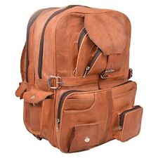 Leather backpack bag for sale  WALSALL