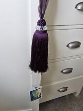 Deep purple curtain for sale  CUMNOCK