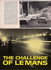 Usado, LOTE de 10 artículos de revista detallados con fotos de carreras históricas de 24 horas de Le Mans segunda mano  Embacar hacia Argentina