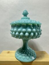 Fenton turquoise hobnail for sale  Cedar Rapids