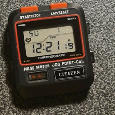RARO Vintage CITIZEN D010 085531 Sensor de Pulso Jog Point-Cal relógio de quartzo LCS NOVO comprar usado  Enviando para Brazil