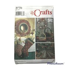 Usado, Simplicity Crafts - #8770 - Crochet de tela y accesorios navideños cosidos segunda mano  Embacar hacia Argentina