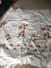 Vintage poppy curtains for sale  STAFFORD
