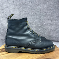 Botas de Colección Dr. Doc Martens Air Wair 8 Ojos para Hombre EE. UU. 10 Cuero Negro Hechas en Inglaterra segunda mano  Embacar hacia Mexico