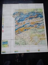 Carte géologique atlas d'occasion  Paris X