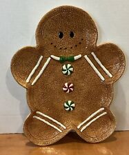 Ceramic gingerbread platter for sale  Kissimmee